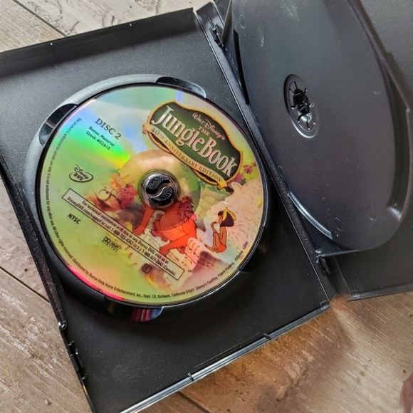 Walt Disney's The Jungle Book 40th Anniversary Edition DVD Platinum Edition EUC - Picture 4 of 10